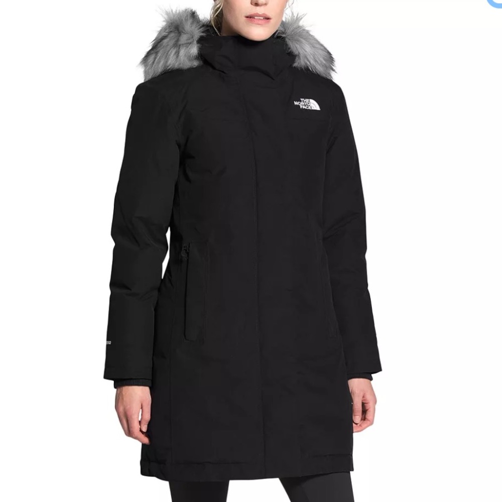 THE NORTH FACE
Women's Arctic Hooded Faux-Fur-Trim